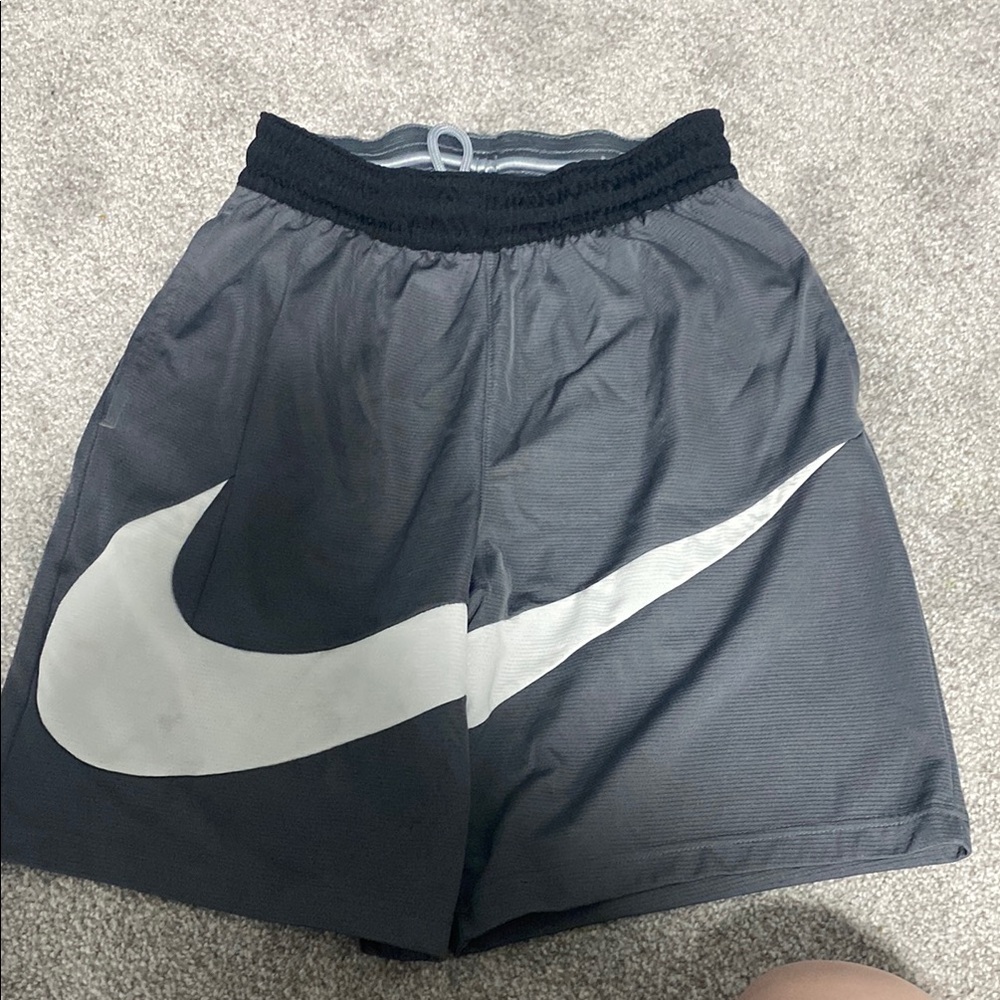 Nike Men's Athletic Shorts - Black and Gray